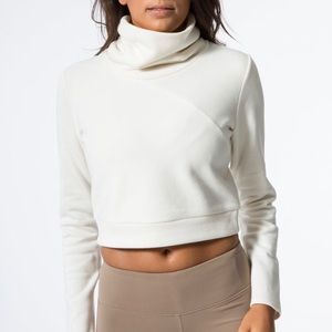 ALO Yoga Soleil Women’s Crop turtleneck XS